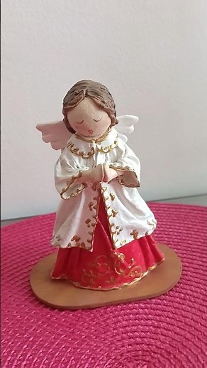 Linda representación del Ángel de la Guarda para niños. #catolicos #niños