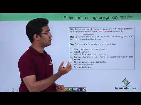 SAP ABAP - Foreign Key Relationship Using Check Table