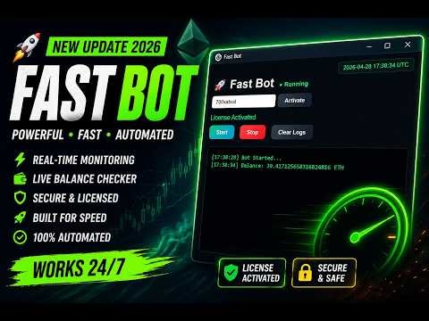 Ethereum Desktop Bot with License System 🔐
