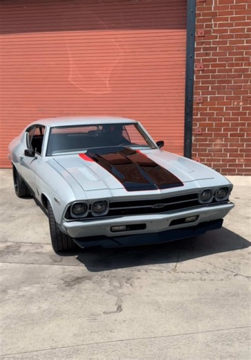 Revved-Up 1969 Supercharged Chevy Chevelle