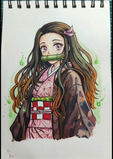 Nezuko Kamado | Demon Slayer Fan Art 🎋✨