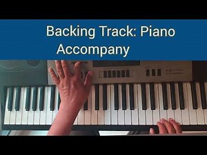Piano Accompaniment | Backing Track | Piano Tutorial for Beginners