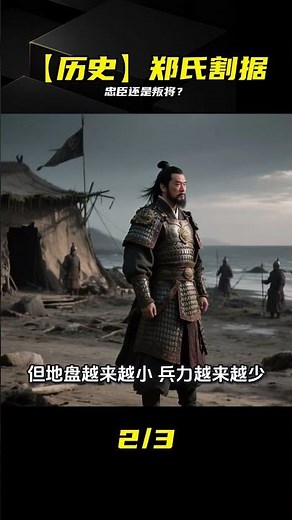 鄭氏三代割據臺灣，究竟是擁兵自重還是另有苦衷？ #郑成功 #台湾 #分裂 #忠臣 #清朝