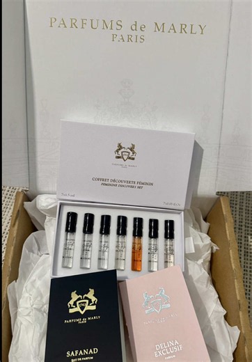Parfums de Marly Paris - Discovery Set #parfumsdemarly #delina #delinaexclusif #valaya #perfume