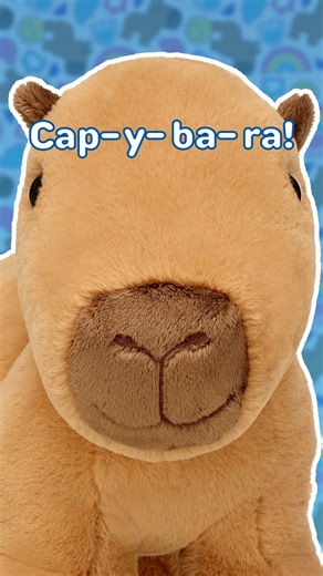 It's Capybara and it's back in the Workshop (no cap). Build your own and add your personal twist with scents, sounds, outfits and accessories. US: https://bit.ly/47p3ML5 UK: https://bit.ly/47trkhZ | Build-A-Bear Workshop