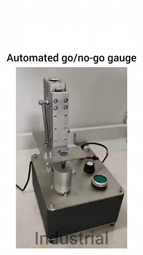 Industrial tube on Instagram: "An automated go/no-go gauge for checking thread specifications is a precision measurement tool designed to rapidly and accurately assess whether threaded components meet required dimensional and geometrical tolerances. This system typically employs sensors or advanced imaging technologies to evaluate the fit of a test piece against defined go and no-go limits, ensuring that threads are properly formed without manual intervention. By streamlining the inspection proc
