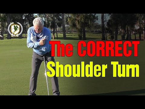 Effortless Shoulder Turn in Golf (TRY THESE 2 DRILLS)
