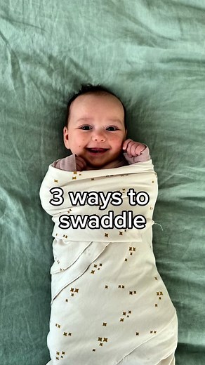 3 Different Ways to Swaddle Your Baby | Tips and Techniques