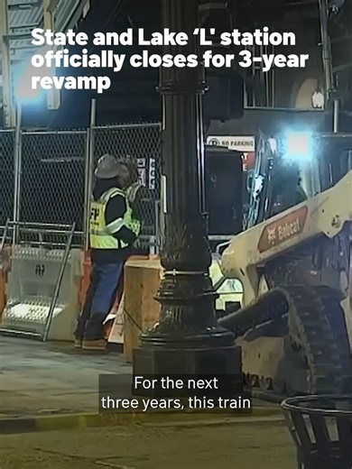 Demolition of 130-Year-Old CTA Station for Modern Upgrade