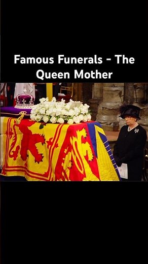 Famous Funerals - The Queen Mother #history #funeral #famous #queenmother #england #royal #elizabeth