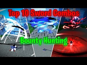 Top 10 Sword Combos + Hunting | Blox Fruits