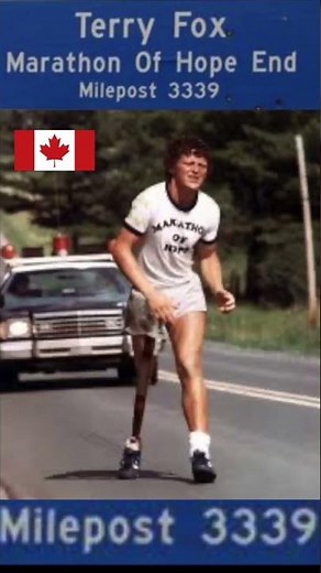 🍁Terry Fox Marathon of Hope End
