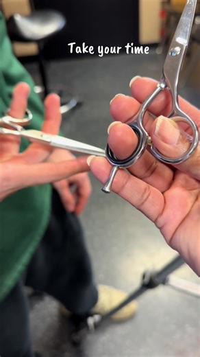 Mastering Shear Technique in Cosmetology School