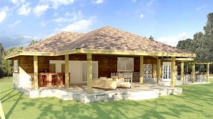 Small Cottage, 2305201 - Free CAD Drawings