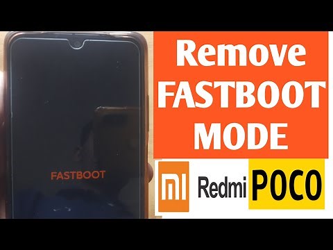 how to remove fastboot mode problem in poco | how to remove fastboot mode in redmi