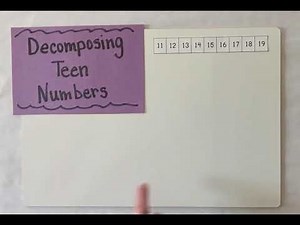 Decomposing Teen Numbers