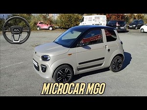 La Microcar Mgo et son nouveau volant : Je l'aime bien !