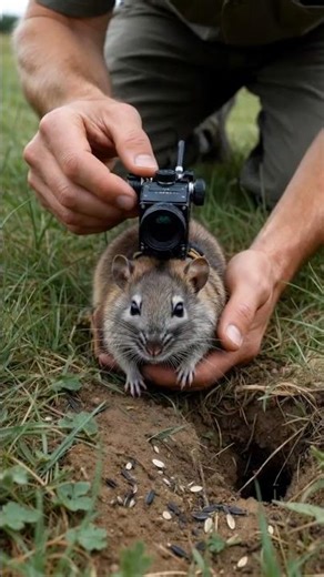POV Inside a Field Rat’s Hidden Underground Burrow
