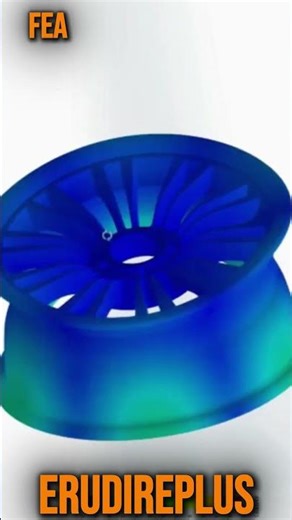 FEA Displacement of Stressed Component