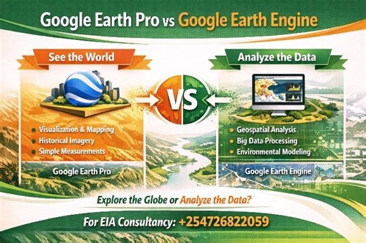 Google Earth Pro vs Google Earth Engine: Understanding the Difference | Geoffrey Macharia Bsc posted on the topic | LinkedIn