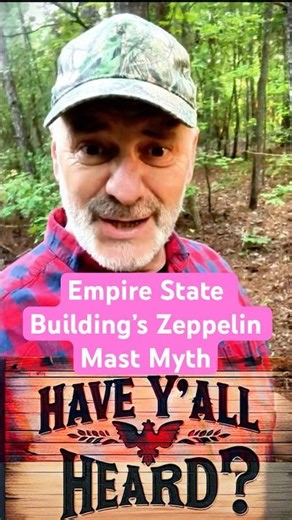 Empire State Building’s Zeppelin Mast Myth #shorts