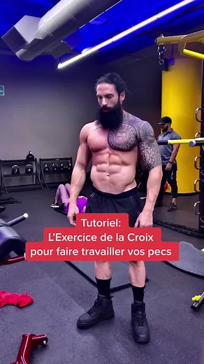 Comment faire l’exercice de la croix #exercicedelacroix #tuto #gymtok #davidmichigan