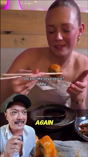 Sushi or Soy Sauce?! 🍣🥢 When Dipping Goes Too Far
