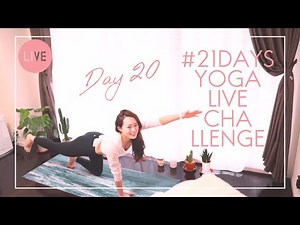 〈10分朝ヨガ〉【DAY20 21DAYS YOGA LIVE CHALLENGE　ヨガライブチャレンジ】