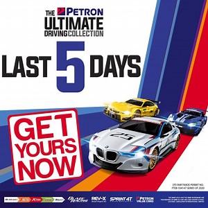 We’re counting down to the last 5 days of our Ultimate Driving Collection promo! Drive to a participating Petron station to take home these 1:24 scale model toy car. The clock is ticking and you have five days left so get yours now! | Petron Corporation