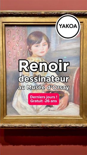 Exposition « Renoir dessinateur » au Musée d’Orsay