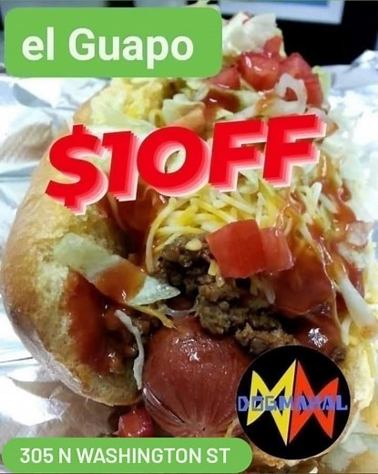 Taco Dog Tuesday! Get $1OFF el Guapo (taco dog) #dogmahal #ojatarecords #ojatadogmahal #ojatamahal #dogoftheday #elguapo #tacodogtuesday #eathotdogs #eatlunch #eatlocal #eatgf #gfeats #lunch #lunchtime #grandforks #und #fightinghawks #universityofnorthdakota #undproud #forks #gfk #localfood #supportlocal #supportsmallbusiness #vintagevibes #vintagevinyl #vintagecomics #vintageelectronics | DogMahal DogHaus | Facebook