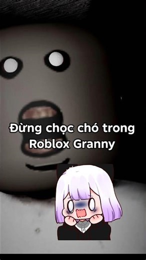 Don't tease the dog in Roblox Granny #roblox #granny #games #memes #funny #shorts