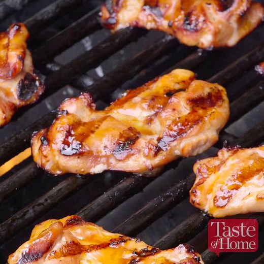 Transport yourself to Hawai'i with this tender, marinated chicken recipe! Grilled Huli Huli Chicken: http://spr.ly/61818cmLt. | Taste of Home