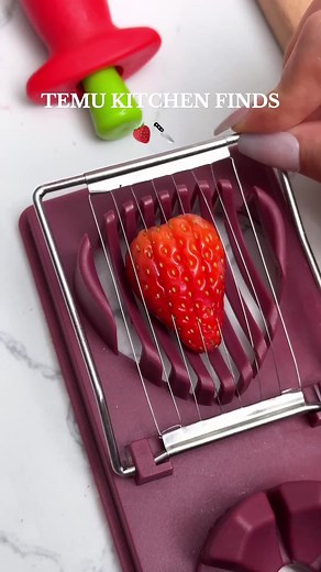 Effortlessly Hull Your Strawberries with Stainless Steel Strawberry Huller