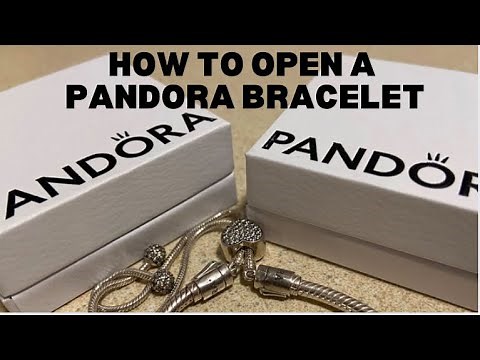 HOW TO OPEN A PANDORA SLIDING BRACELET