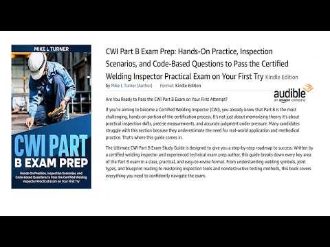 Certified Welding Inspector (CWI) Part B exam, emphasizing practical