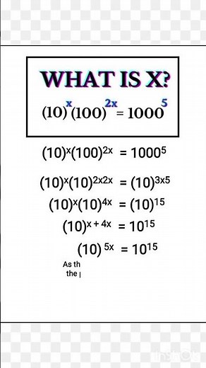 # what is x? #