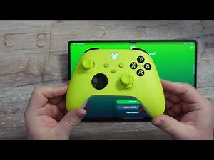 Galaxy Tab S8 Ultra How to Pair Connect Xbox Series X Controller