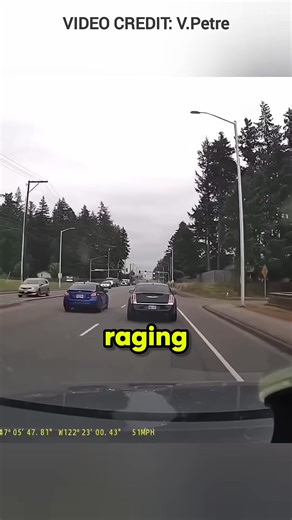 Instant Karma For Brake Checker 😂 #dashcam #usa #dashcamera #dashcamvideos #dashcams #roadsafety #crash #driving #driver #drivers #cars #car #foryou #fyp | Dash Cam Viral HD