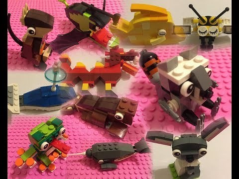 12 Animales que puedes armar con LEGOS / Canal de LEGO