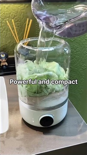 Hand washing? No way! 🛑 Mini Washing Machine 👕 #shorts #malaysia