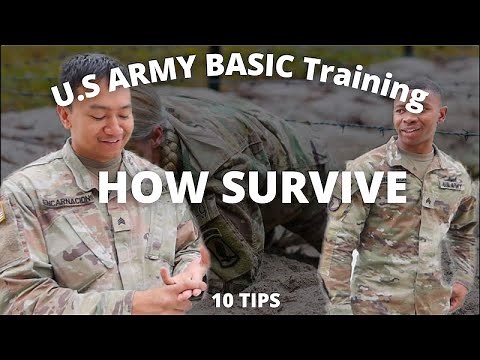 HOW TO SURVIVE BASIC TRAINING | 10 Tips | JOINING THE ARMY 2022