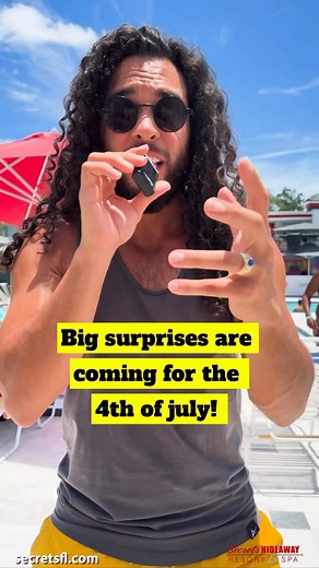 Secrets Hideaway Resort & Spa / Club Secret on Instagram: "Get ready for the Big Bang Celebration at Secrets Hideaway! 🎉 Join us July 4-7 for an unforgettable party! Don’t miss out on the fun—reserve your spot today! #BigBangCelebration #SecretsHideaway #July4thParty #UnforgettableFun #LifestyleResort #JoinUs #Celebrate #PartyTime #BookNow #AlmostSoldOut"