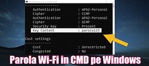 Affichage des mots de passe Wi-Fi dans CMD - sur n'importe quel Windows