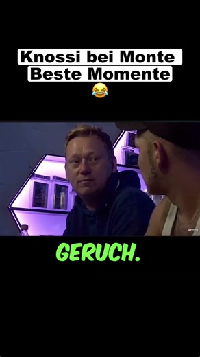 Als Knossi Monte besucht hat 😂 komplett eskaliert