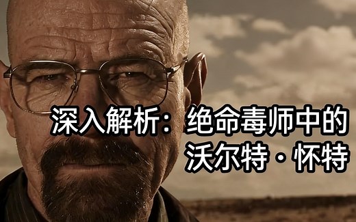 [中配]深入解析：绝命毒师中的沃尔特·怀特 - The Vile Eye