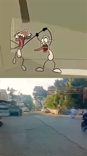 This is how you deal with robber #shorts #shortsfeed #funny #animation #comedy #exgameralex #viral