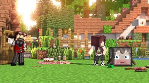 Talking Blocks: Dispenser (Minecraft Animation) 00