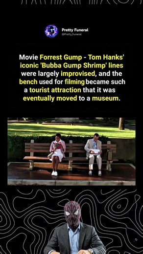 Movie Forrest Gump - Tom Hanks'iconic 'Bubba Gump #movies