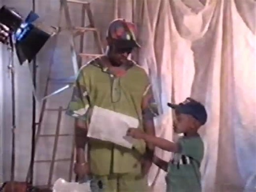 Boul 🦅 on Instagram: "A funny story about the power of the Internet: Growing up with @djjazzyjeff as my father, I often found myself doing a bunch of stuff other kids my age weren’t. A core memory I had was a commercial that I did with my father, and to this day, I remembered it super clear. I remembered my lines, I remembered the day of the shoot, actually acting, everything. The only thing? I didn’t know what it was for, it had to do with reading, and I never saw the commercial with my own ey